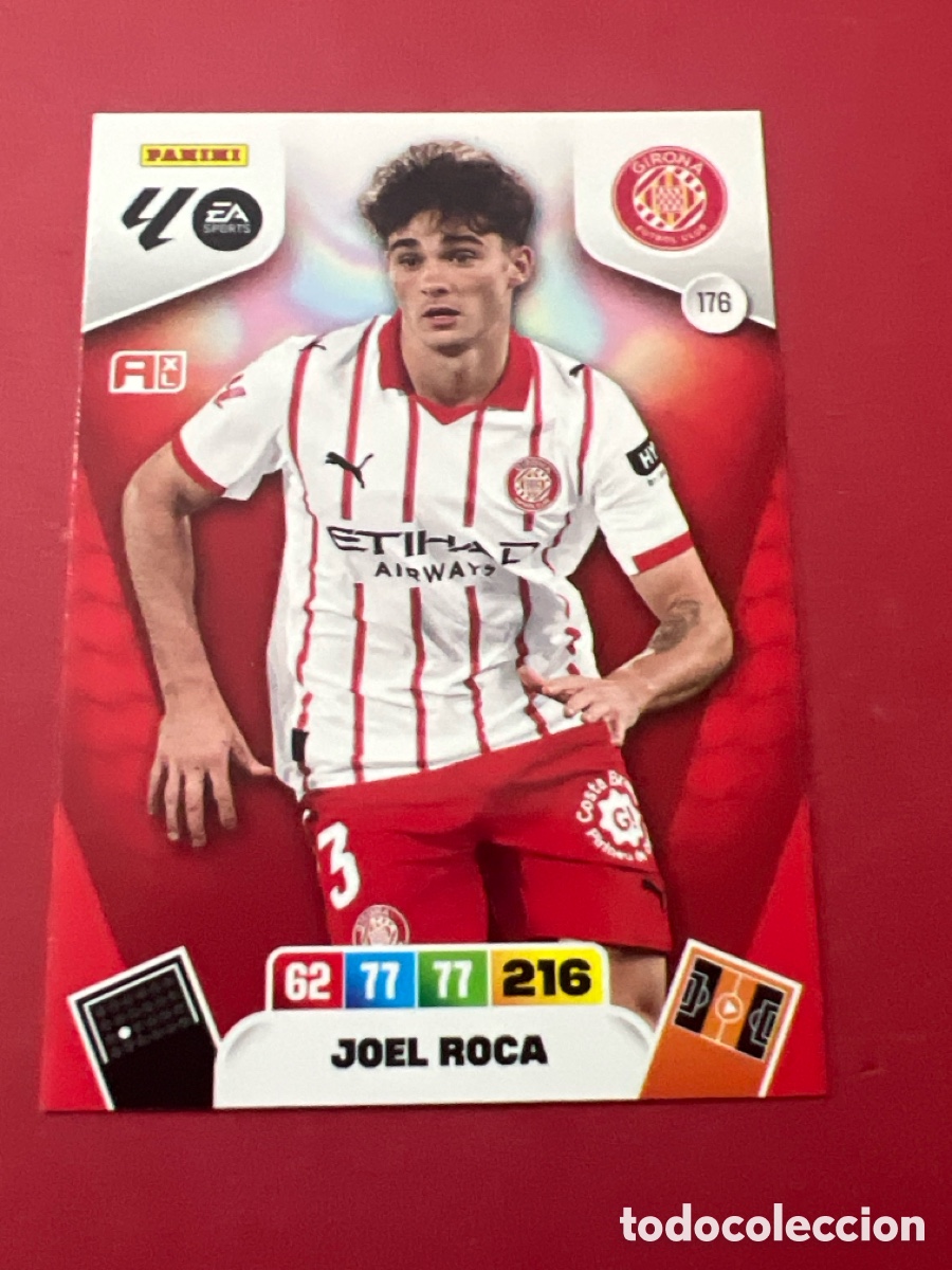 Cromos de Futebol: C238. Cromo Adrenalyn XL. 2025 2026. 25 26. Joel Roca. Girona. N &ordm; 176