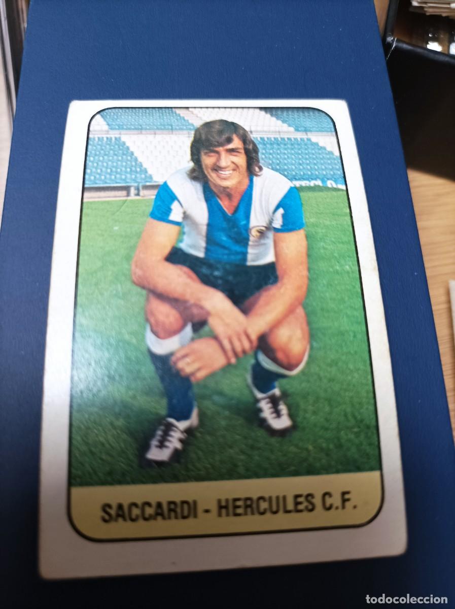 Cromos de Futebol: 1978 1979 78 79 SACCARDI - HERCULES (NUNCA PEGADO)