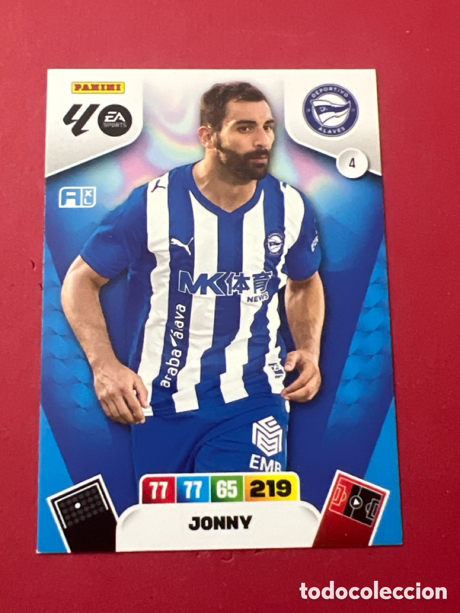 Cromos de F&uacute;tbol: C240. PANINI ADRENALYN XL LIGA EA SPORTS 2025-2026 25-26 &ndash; Jonny Deportivo Alav&eacute;s N&ordm; 4