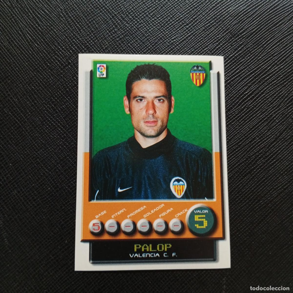 Cromos de F&uacute;tbol: 322 PALOP VALENCIA PANINI 2001 2002 CROMO FUTBOL 01 02 LIGA - SIN PEGAR - A208 PG154