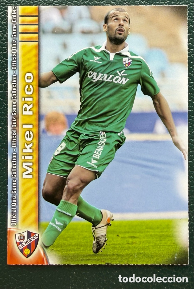 Figurine di Calcio: 936 MIKEL RICO SD HUESCA FICHAS ALBUM MUNDICROMO 2009 2010 09 10