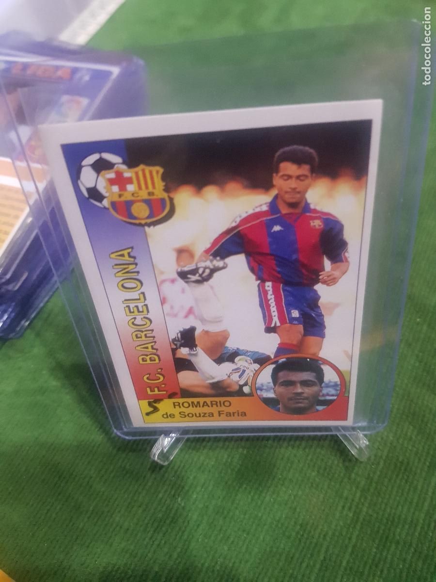 Cromos de f&uacute;tbol: CLUB DE FUTBOL BARCELONA-ROMARIO DE SOUZA FARIA