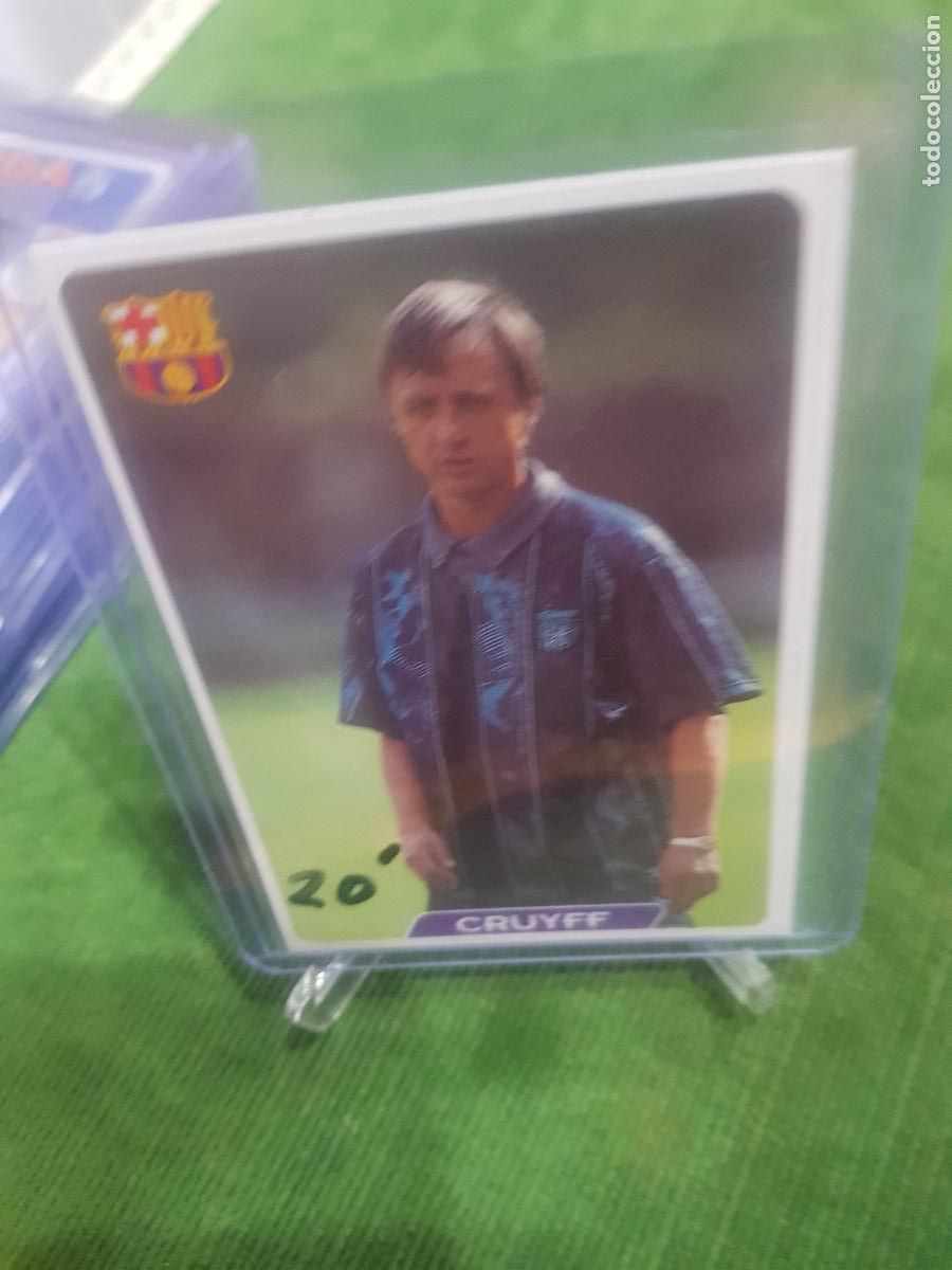 Cromos de F&uacute;tbol: CLUB DE FUTBOL BARCELONA-JOHAN CRUYFF