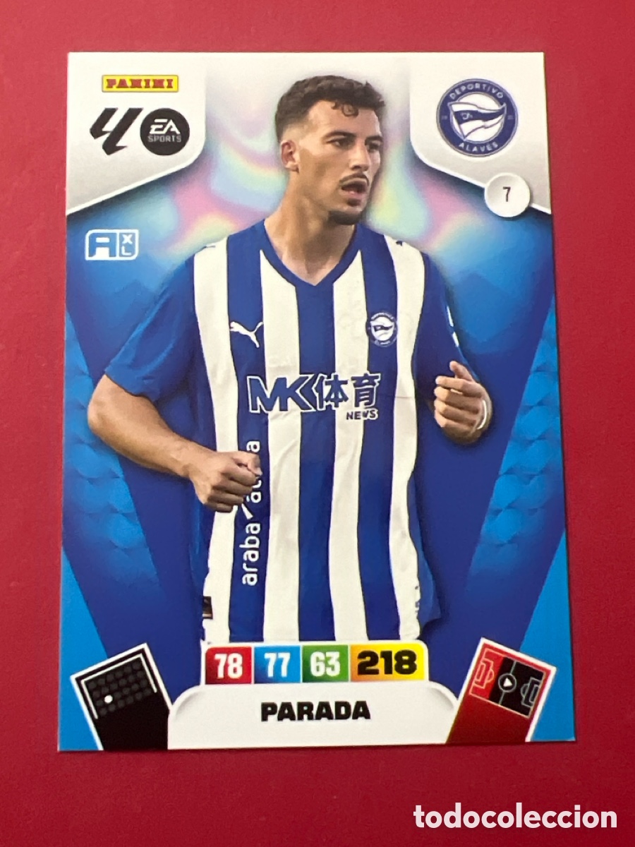Cromos de F&uacute;tbol: C262. 7 PARADA ALAV&Eacute;S | ADRENALYN XL LALIGA 2025-26