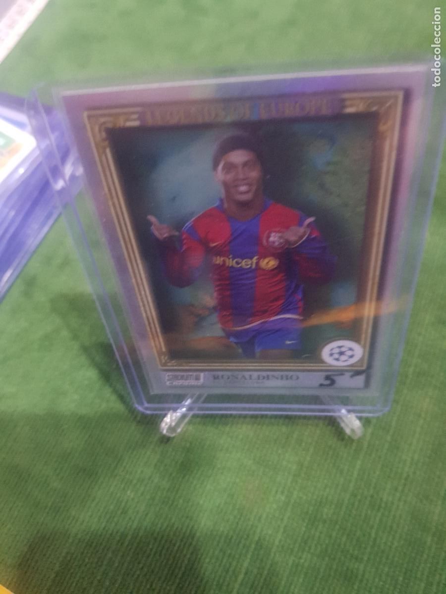 Cromos de f&uacute;tbol: CLUB DE FUTBOL BARCELONA-RONALDINHO