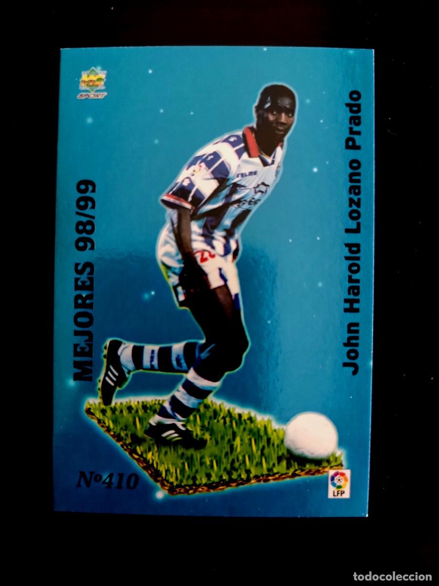 Fu&szlig;ball-Sticker: 410 HAROLD LOZANO - MEJORES 98/99 - MUNDICROMO 2000