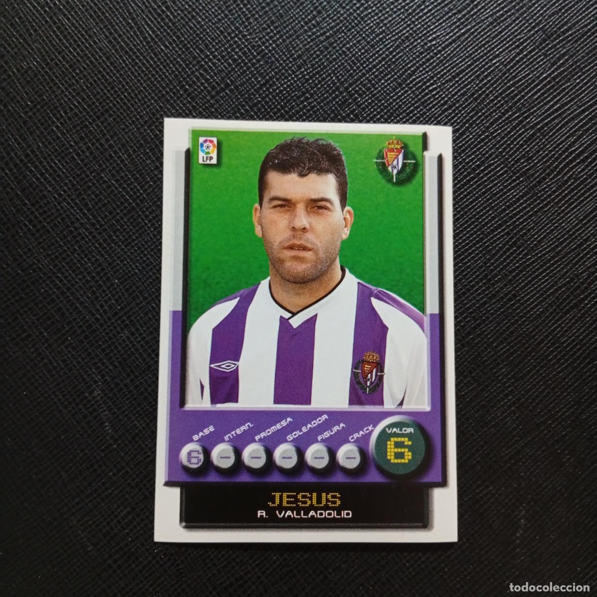 Cromos de F&uacute;tbol: 350 JESUS VALLADOLID PANINI 2001 2002 CROMO FUTBOL 01 02 LIGA - SIN PEGAR - A208 PG172