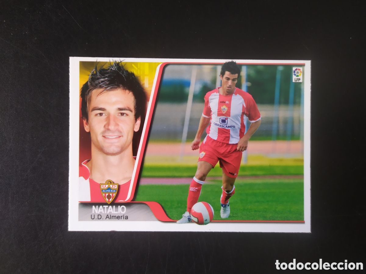 Cromos de F&uacute;tbol: Mundicromo ediciones estadio 2007 2008 07 08 Natalio n&deg; 341 Almeria