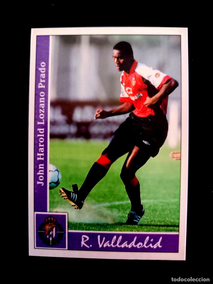 Cromos de F&uacute;tbol: 325 HAROLD LOZANO - REAL VALLADOLID - MUNDICROMO 2002