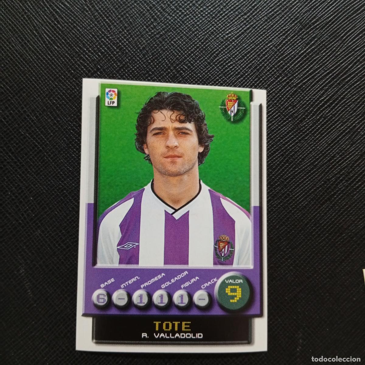 Cromos de F&uacute;tbol: 360 TOTE VALLADOLID PANINI 2001 2002 CROMO FUTBOL 01 02 LIGA - SIN PEGAR - A208 PG172