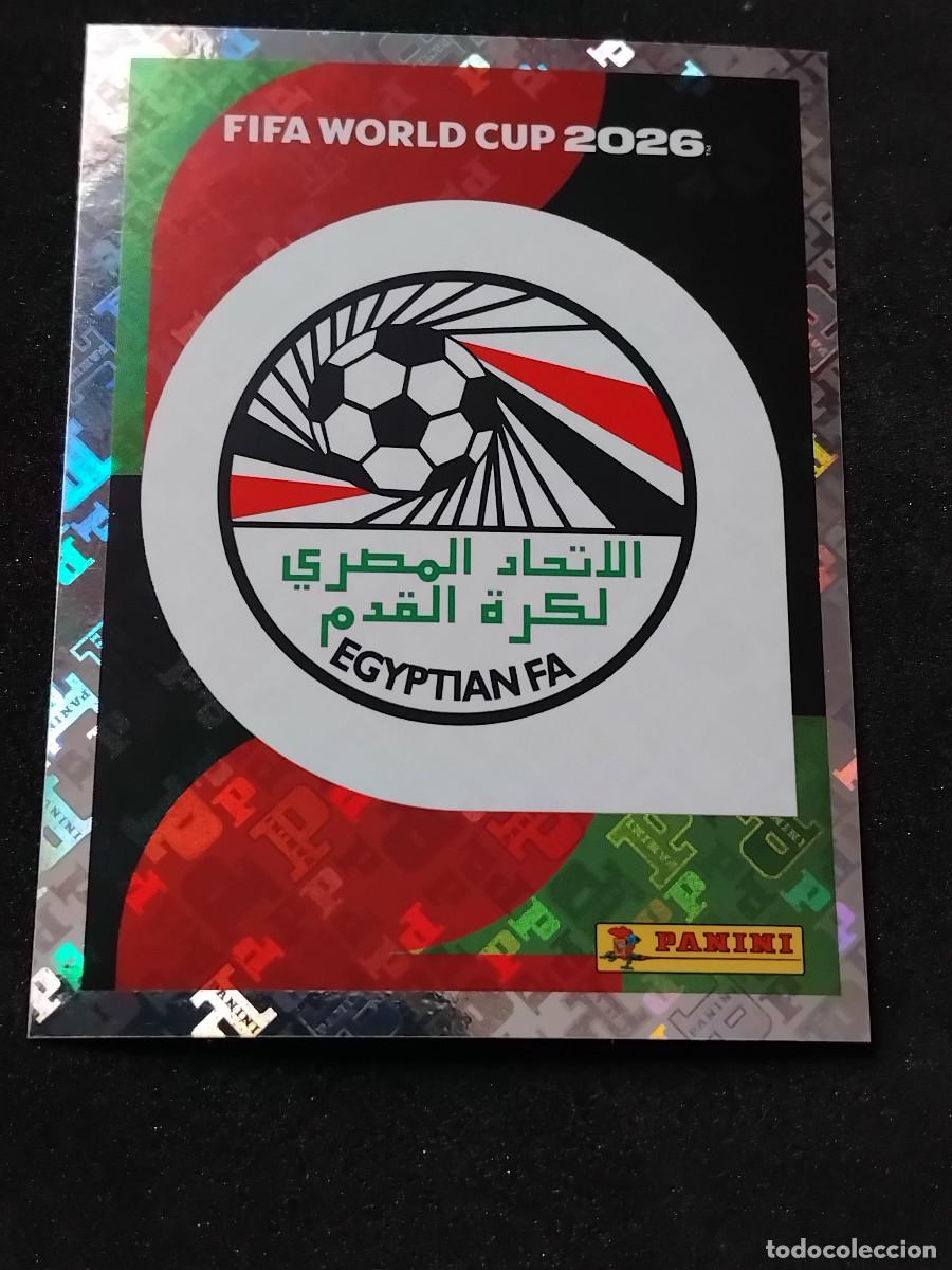Cromos de F&uacute;tbol: ESCUDO DE EGIPTO EGY 1 - PANINI FIFA WORLD CUP 2026 - MUNDIAL 2026 STICKER EGYPT