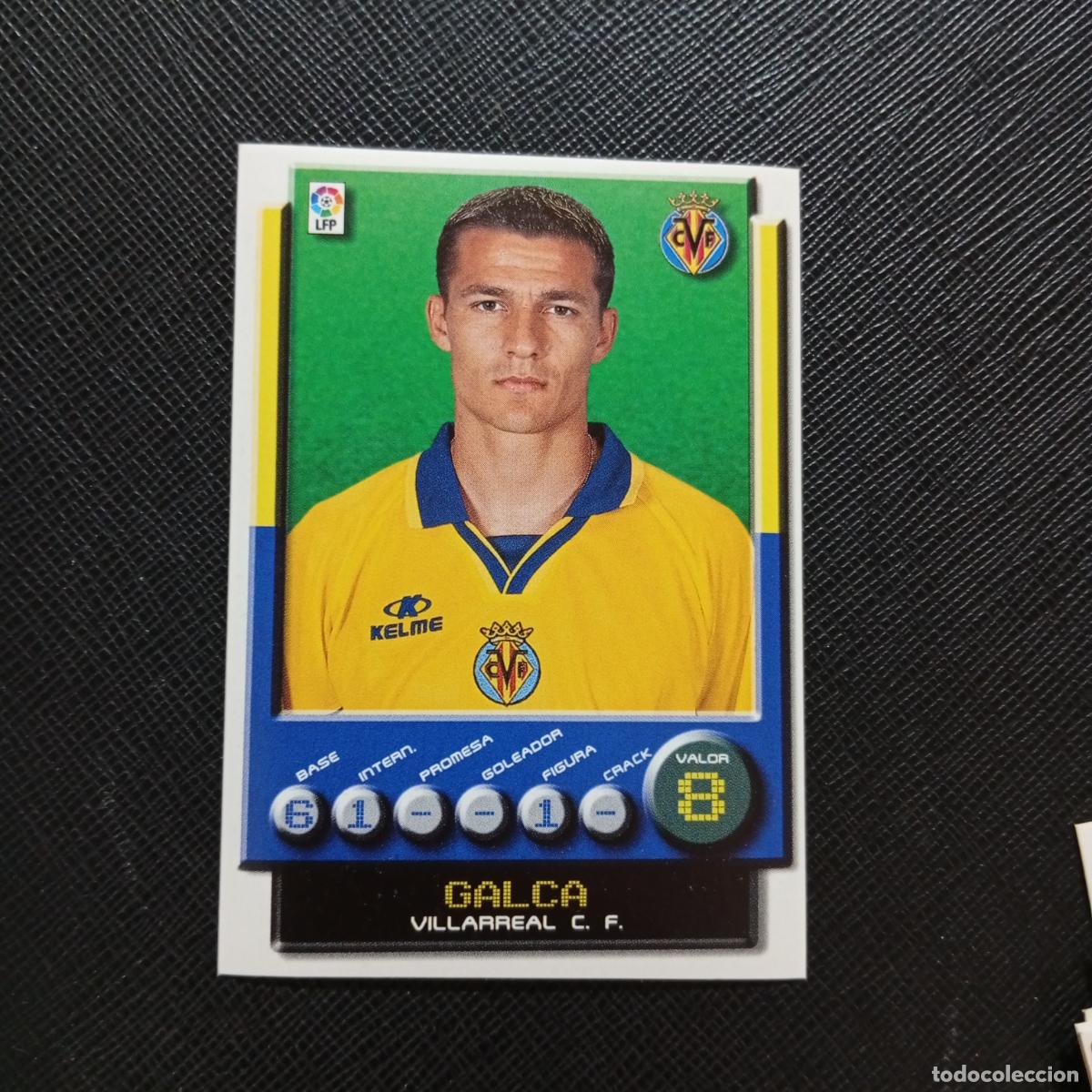 Cromos de F&uacute;tbol: 373 GALCA VILLARREAL PANINI 2001 2002 CROMO FUTBOL 01 02 LIGA - SIN PEGAR - A208 PG181