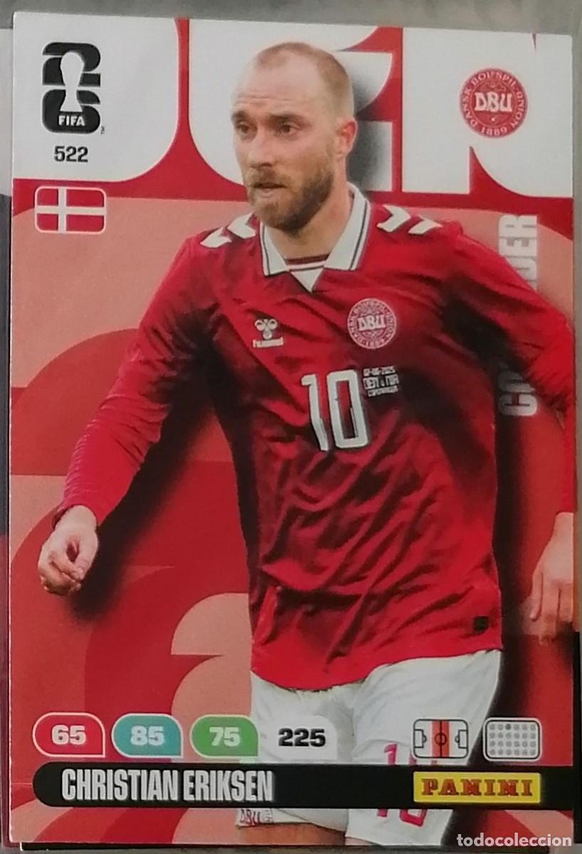 Cromos de F&uacute;tbol: 522 CHRISTIAN ERIKSEN Hero World Cup 2026 Adrenalyn XL Panini