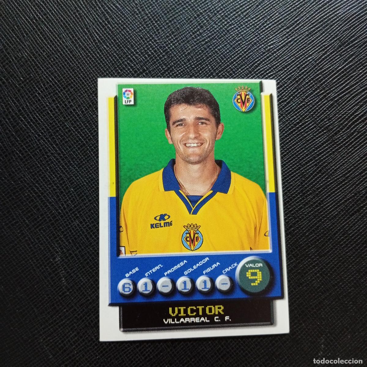 Cromos de F&uacute;tbol: 379 VICTOR VILLARREAL PANINI 2001 2002 CROMO FUTBOL 01 02 LIGA - SIN PEGAR - A208 PG190