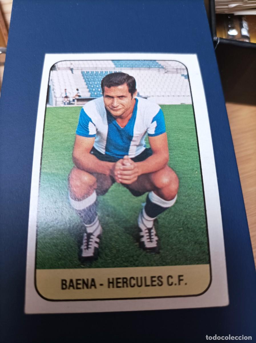 Cromos de F&uacute;tbol: 1978 1979 78 79 BAENA - HERCULES (NUNCA PEGADO)