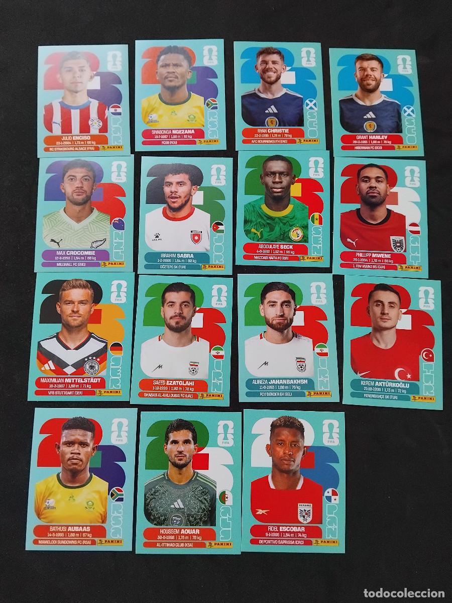 Fu&szlig;ball-Sticker: 15 CROMOS MUNDIAL 2026 - LOTE DE 15 CROMOS VARIADOS - PANINI FIFA WORLD CUP 2026 - MUNDIAL 2026 26