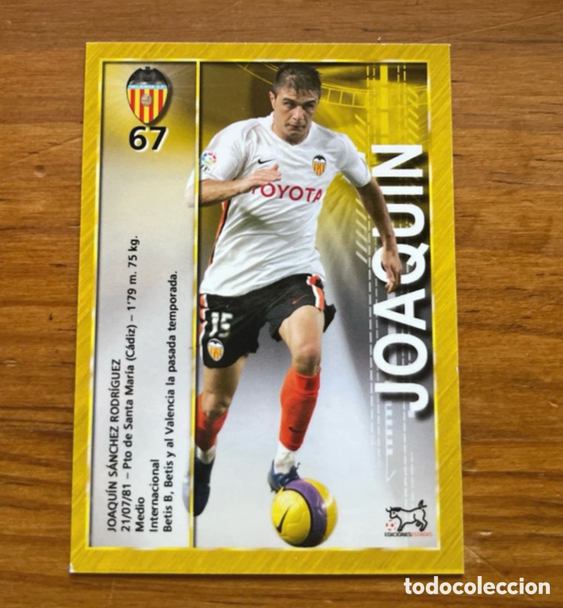 Fu&szlig;ball-Sticker: Joaqu&iacute;n Ediciones Estadios