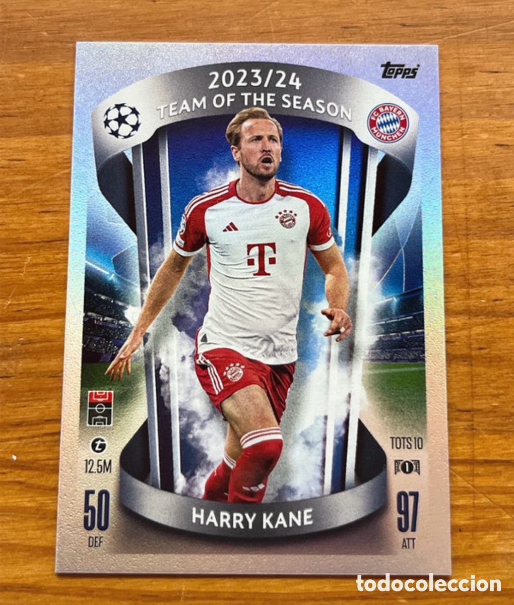 Cromos de F&uacute;tbol: Harry Kane Team of the Season 23/24