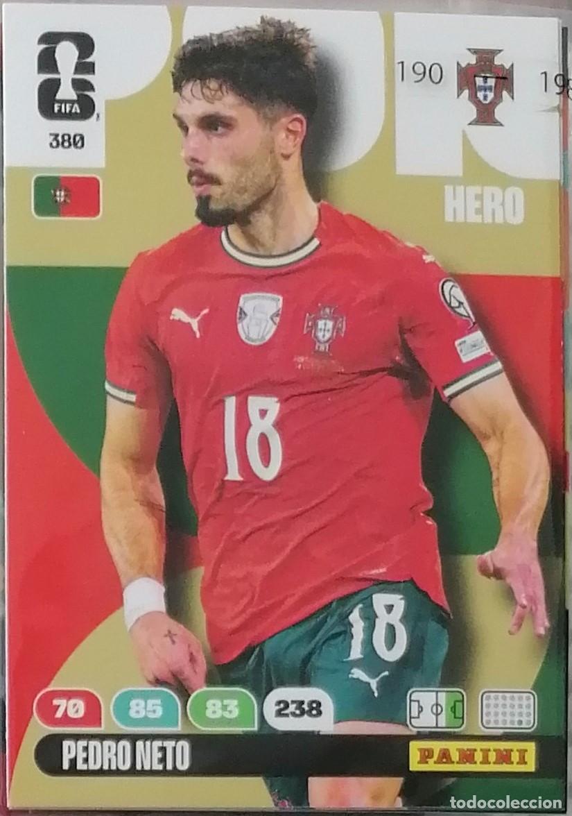 Cromos de F&uacute;tbol: 380 PEDRO NETO Hero World Cup 20522 CHRISTIAN ERIKSEN Hero World Cup 2026 Adrenalyn XL Panini