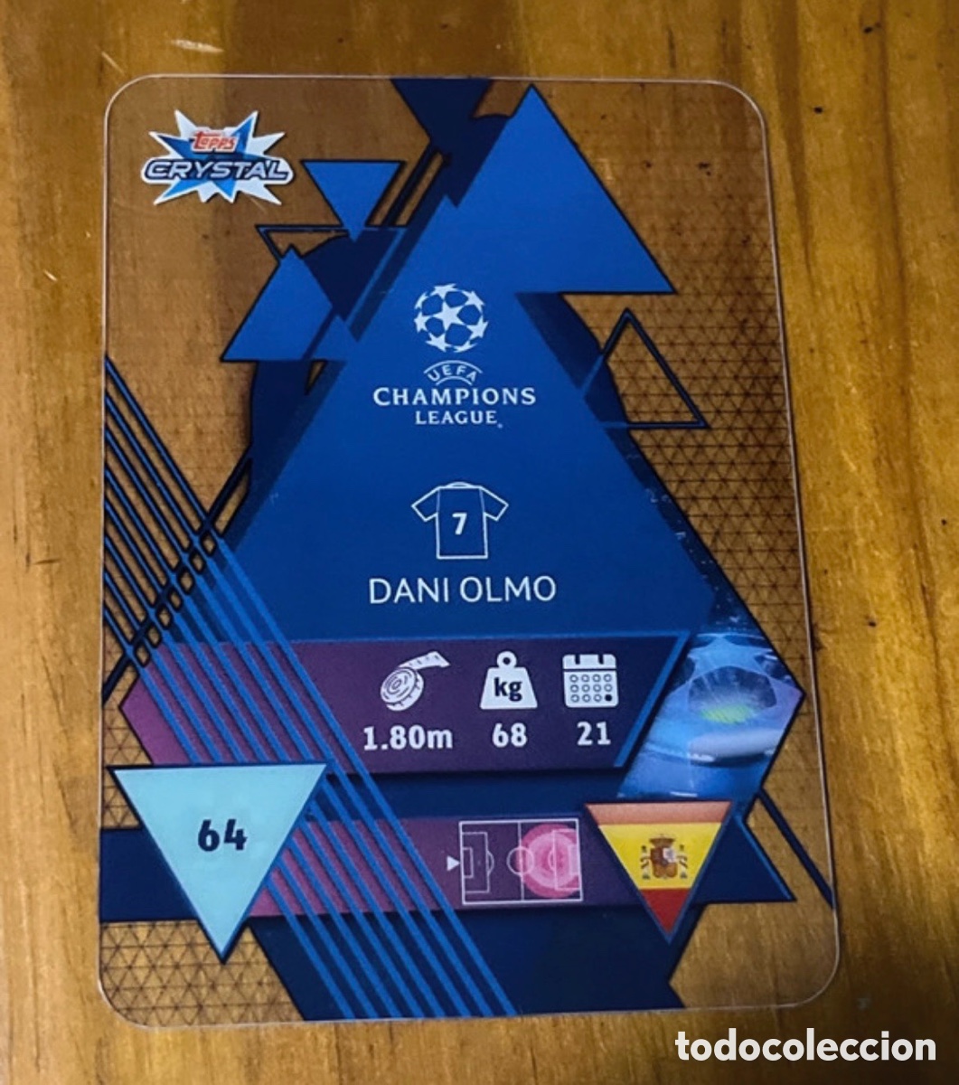 Cromos de f&uacute;tbol: Dani Olmo Topps Crystal - Foto 2
