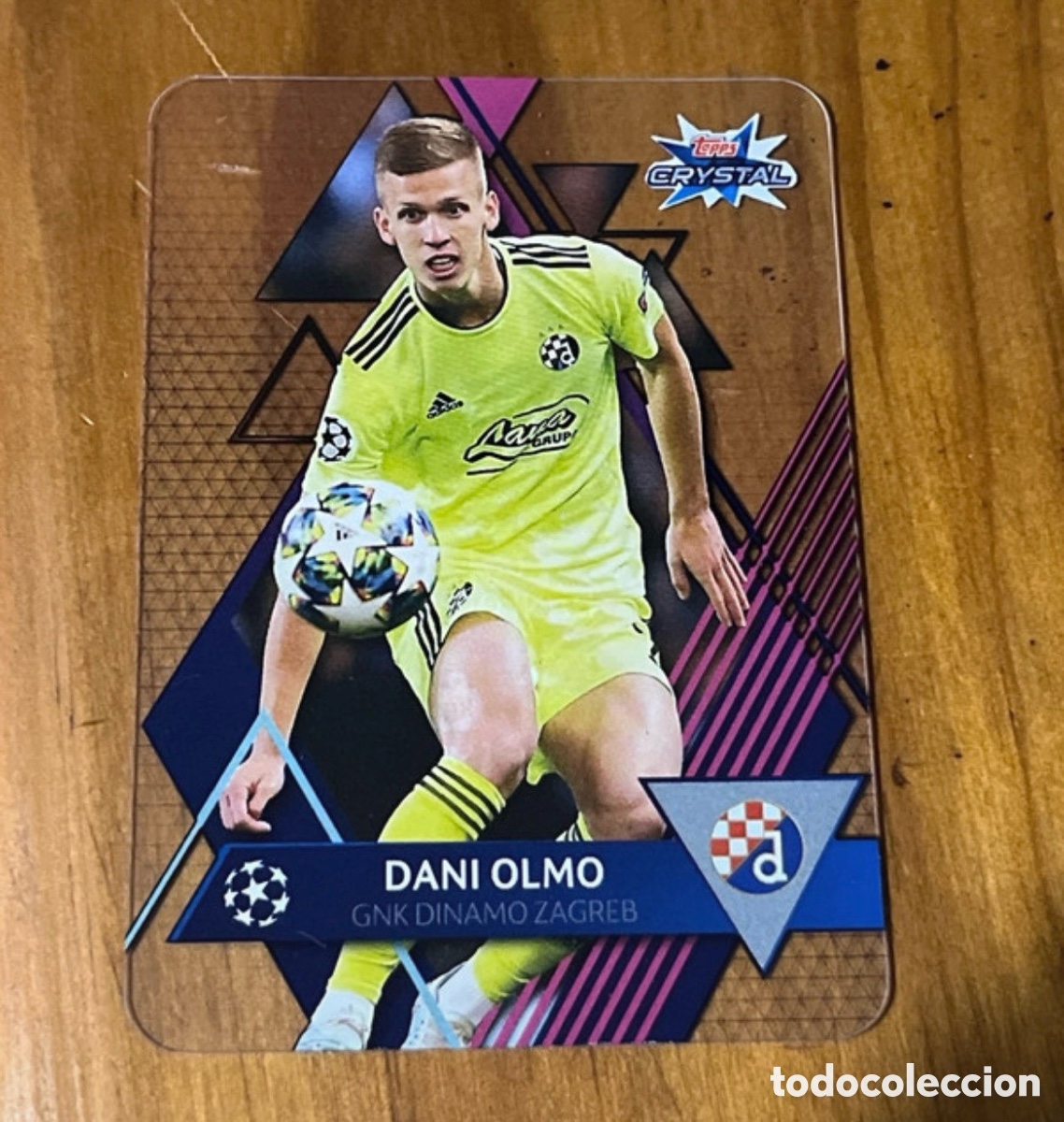 Cromos de F&uacute;tbol: Dani Olmo Topps Crystal