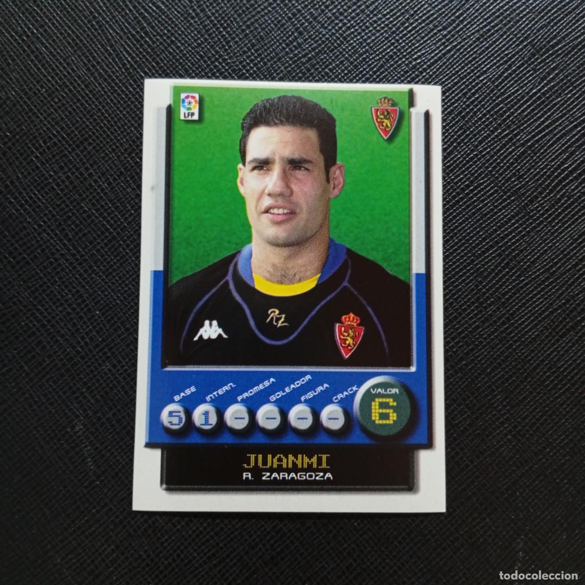 Cromos de F&uacute;tbol: 382 JUANMI ZARAGOZA PANINI 2001 2002 CROMO FUTBOL 01 02 LIGA - SIN PEGAR - A208 PG190
