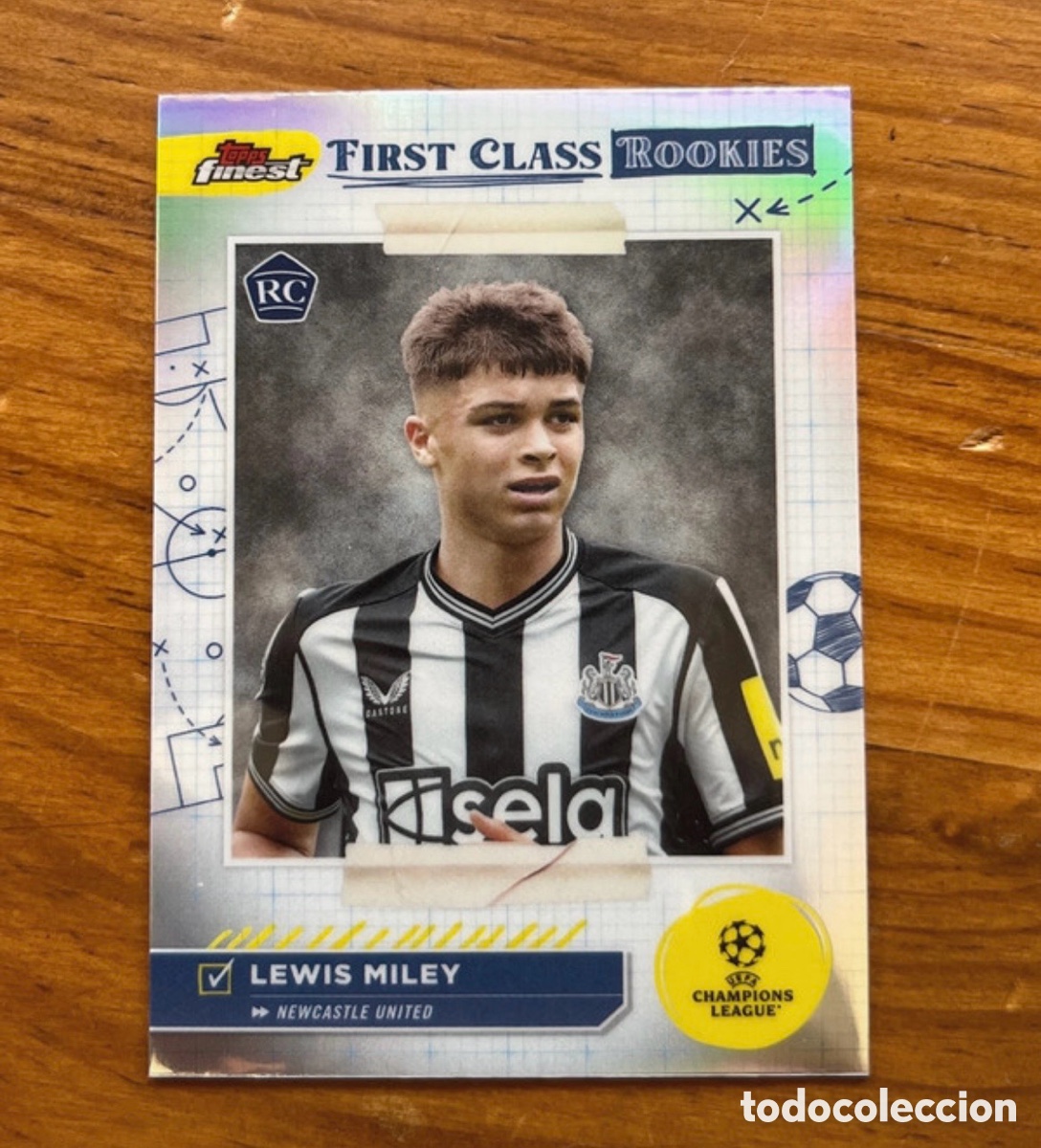 Cromos de F&uacute;tbol: Lewis Miley Rookie Card