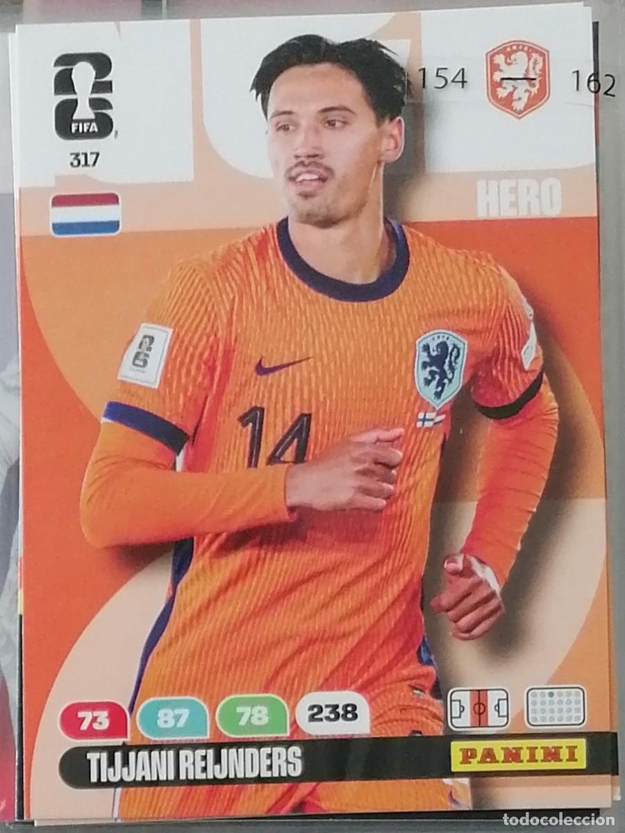 Cromos de F&uacute;tbol: 317 TIJJANI REIJNDERS Hero World Cup 2026 Adrenalyn XL Panini