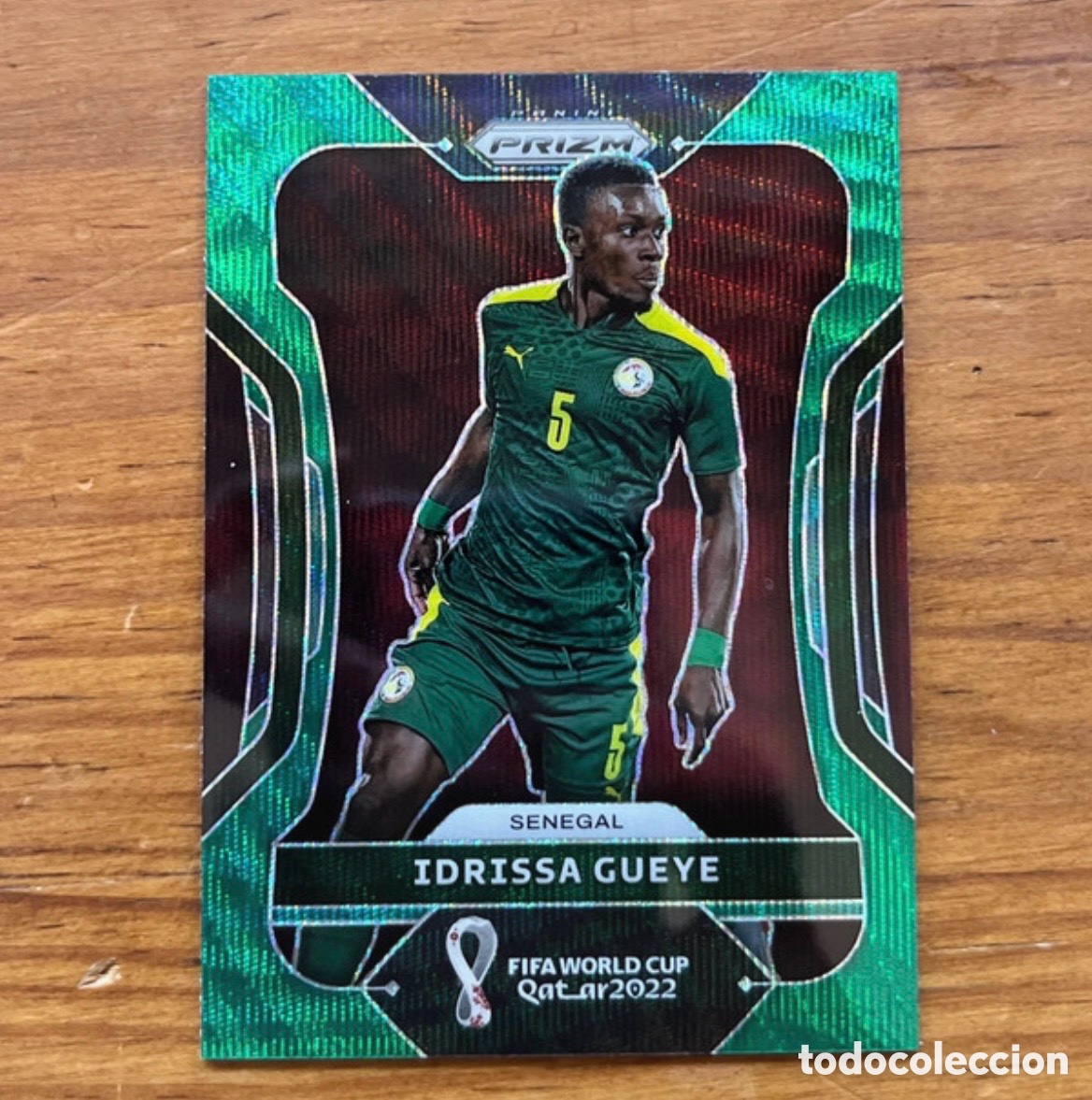 Cromos de f&uacute;tbol: Idrissa Gueye Paralela Qatar 2022