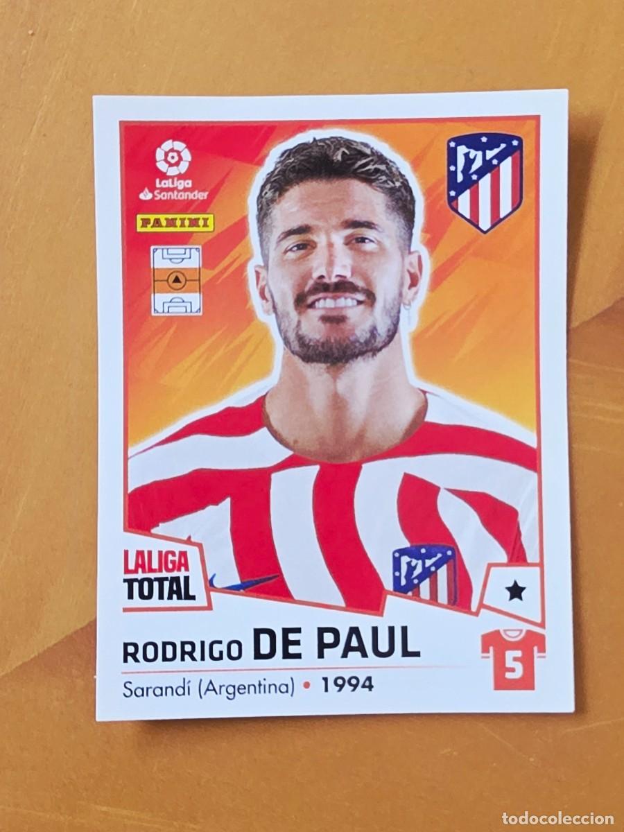 Figurine di Calcio: 56 Rodrigo de Paul, Atl&eacute;tico de Madrid, Panini LaLiga Total 2022 2023 22 23, la liga