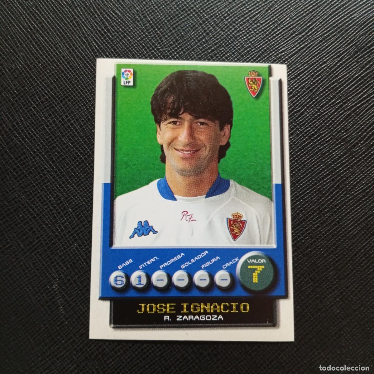 Cromos de F&uacute;tbol: 391 JOSE IGNACIO ZARAGOZA PANINI 2001 2002 CROMO FUTBOL 01 02 LIGA - SIN PEGAR - A208 PG190