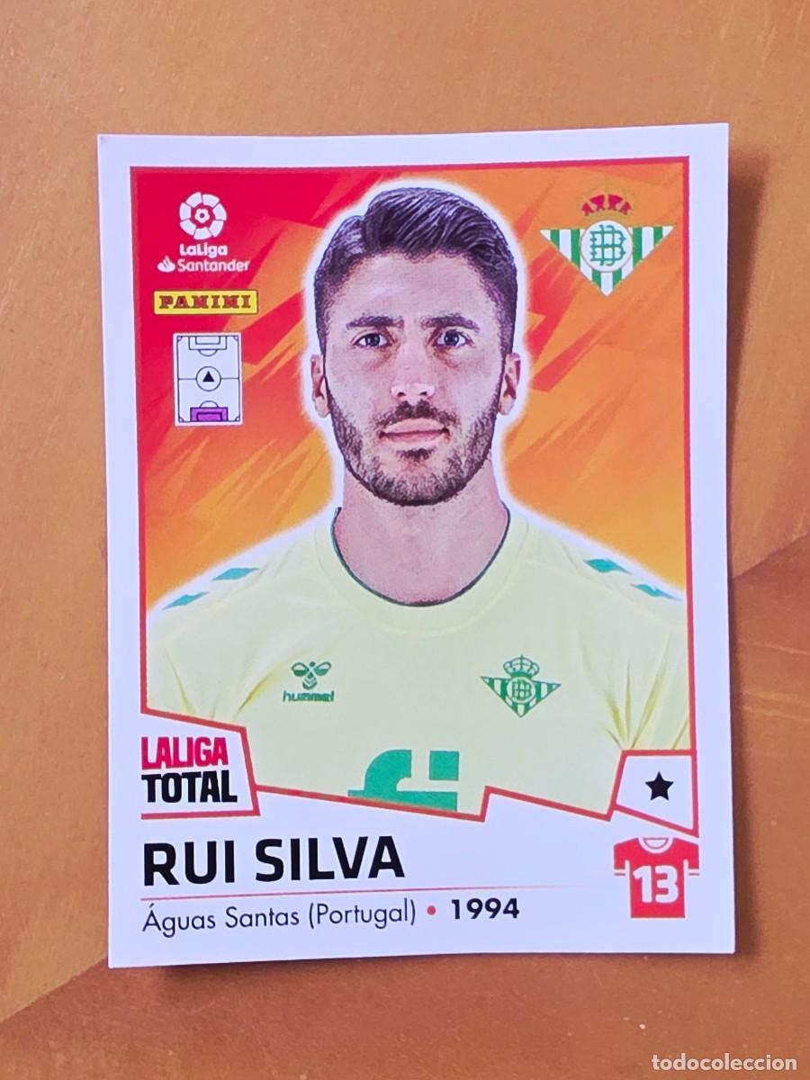 Cromos de F&uacute;tbol: 92 Rui Silva, Real Betis, Panini LaLiga Total 2022 2023 22 23, la liga