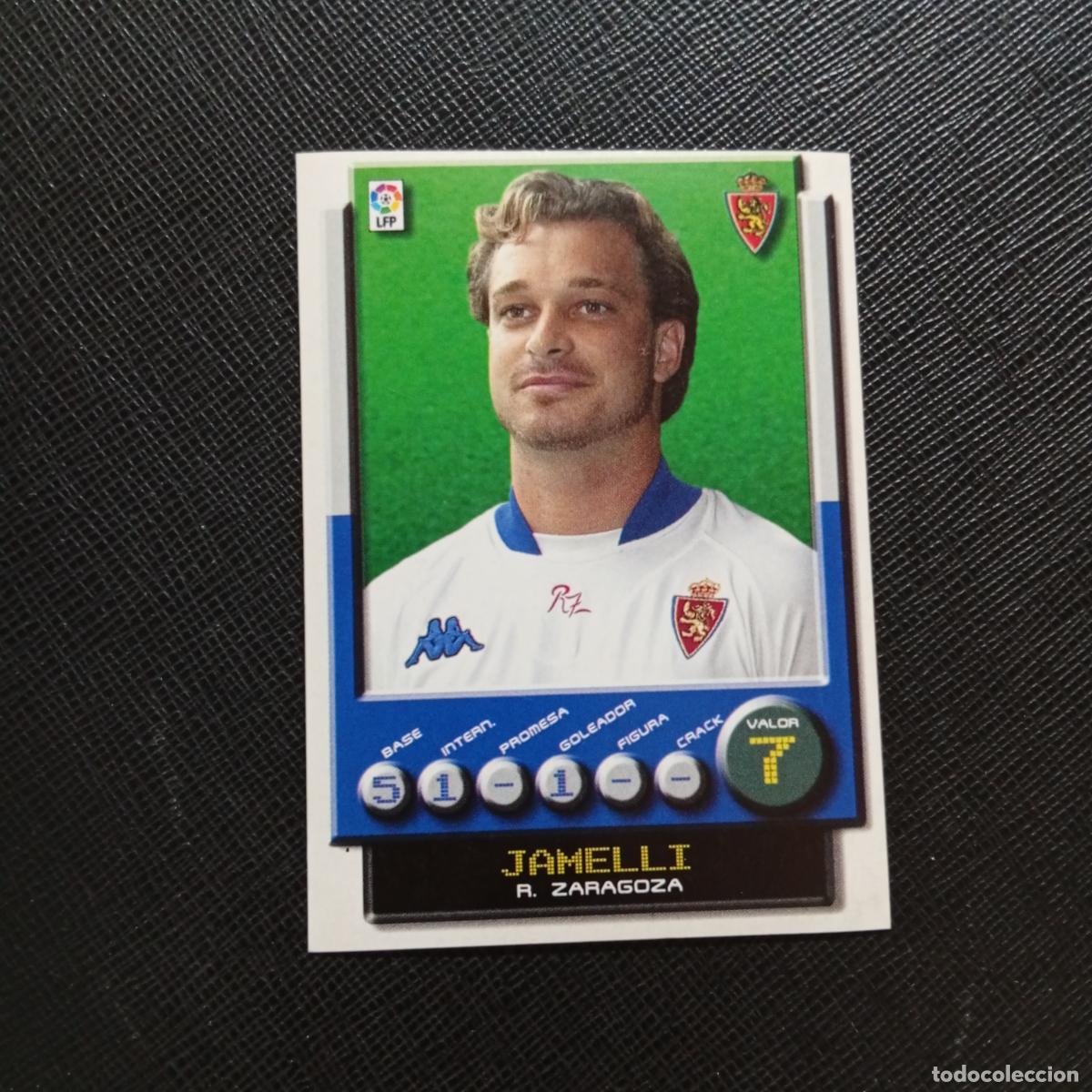 Cromos de F&uacute;tbol: 397 JAMELLI ZARAGOZA PANINI 2001 2002 CROMO FUTBOL 01 02 LIGA - SIN PEGAR - A208 PG199