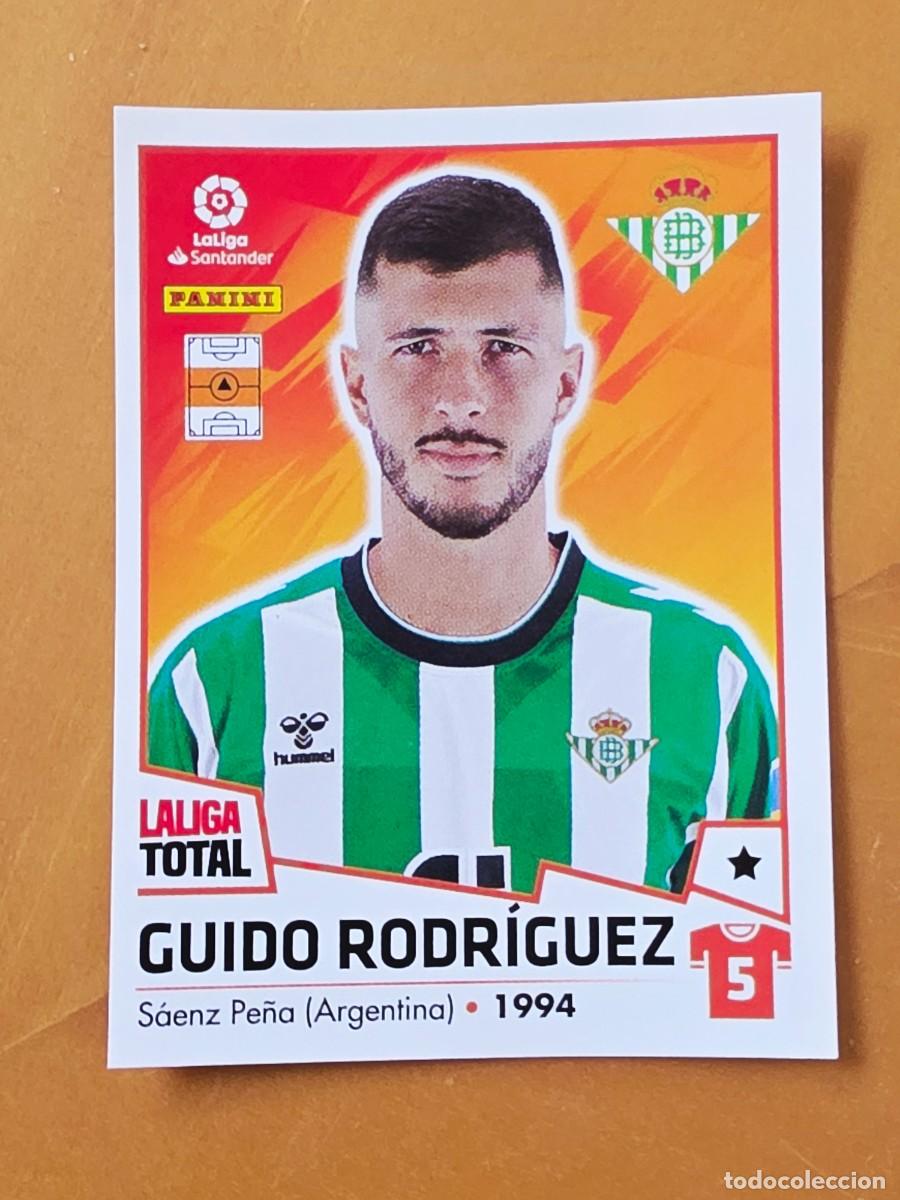 Cromos de F&uacute;tbol: 99 Guido Rodr&iacute;guez, Real Betis, Panini LaLiga Total 2022 2023 22 23, la liga