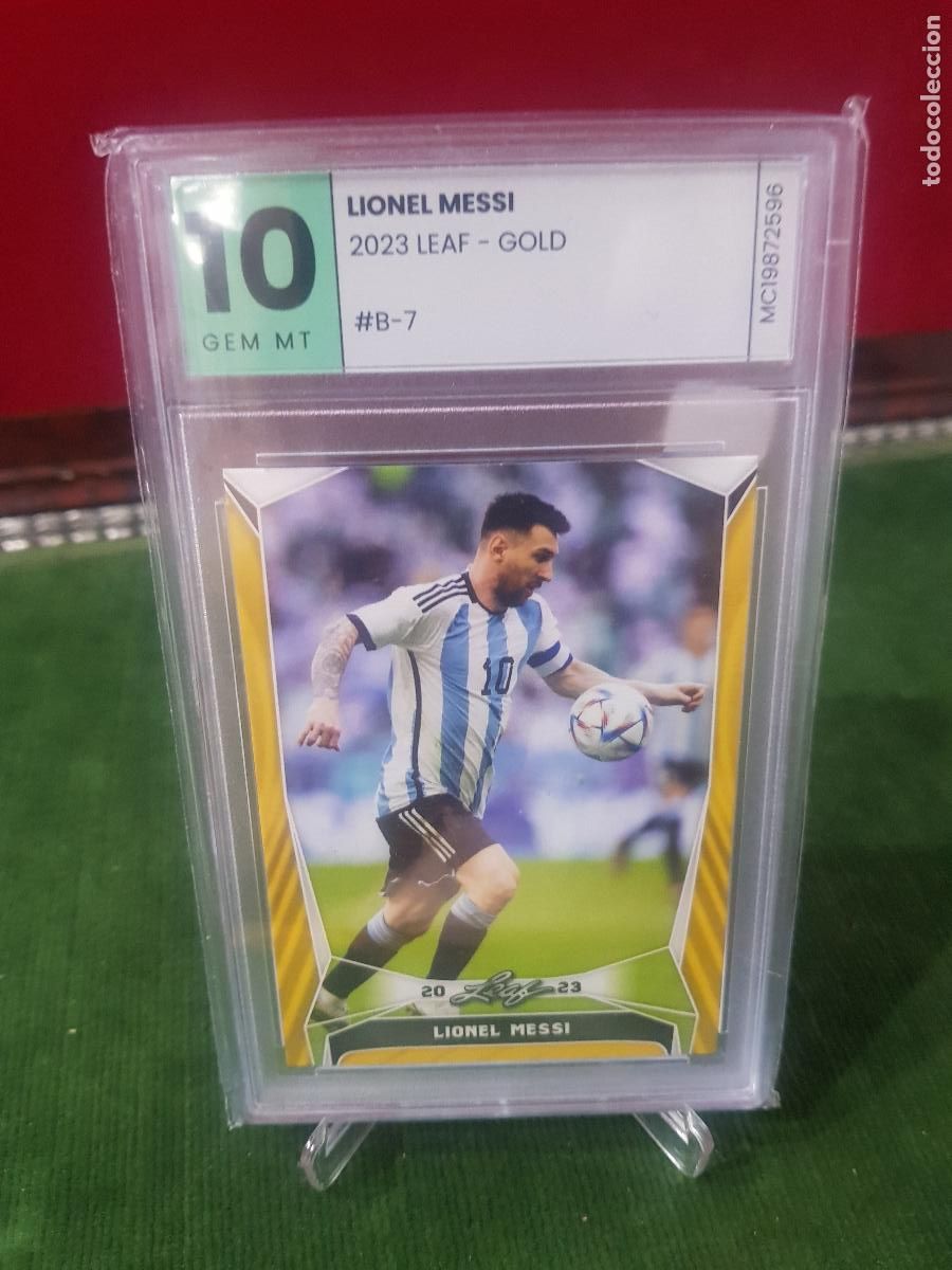 Cromos de F&uacute;tbol: LIONEL ANDRES MESSI CUCCITTINI-GRADEADO