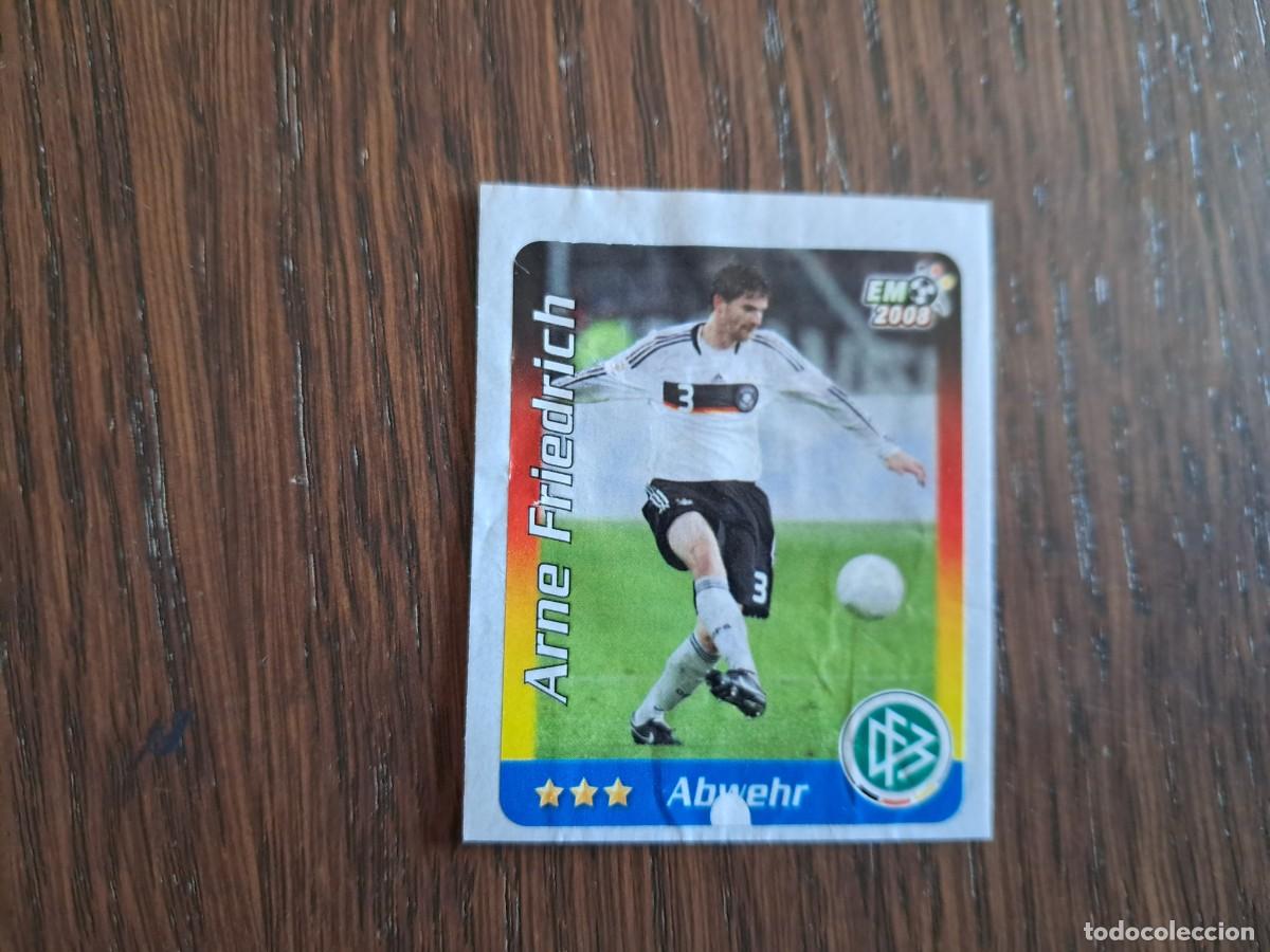 Cromos de F&uacute;tbol: cromo de futbol, duplo, Arne Friedrich. sport bild. EM 2008. Alemania.