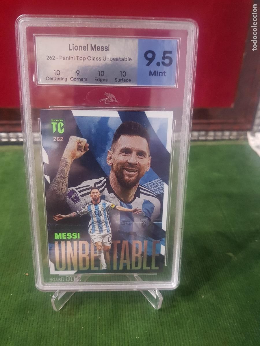 Cromos de F&uacute;tbol: LIONEL ANDRES MESSI CUCCITTINI-GRADEADO