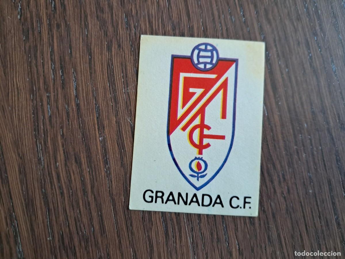 Cromos de F&uacute;tbol: CROMO DE F&Uacute;TBOL ESCUDO DEL GRANADA C.F., SIN PEGAR N&ordm; 126 LIGA MAGA 1983-1984/83-84 DE MAGA
