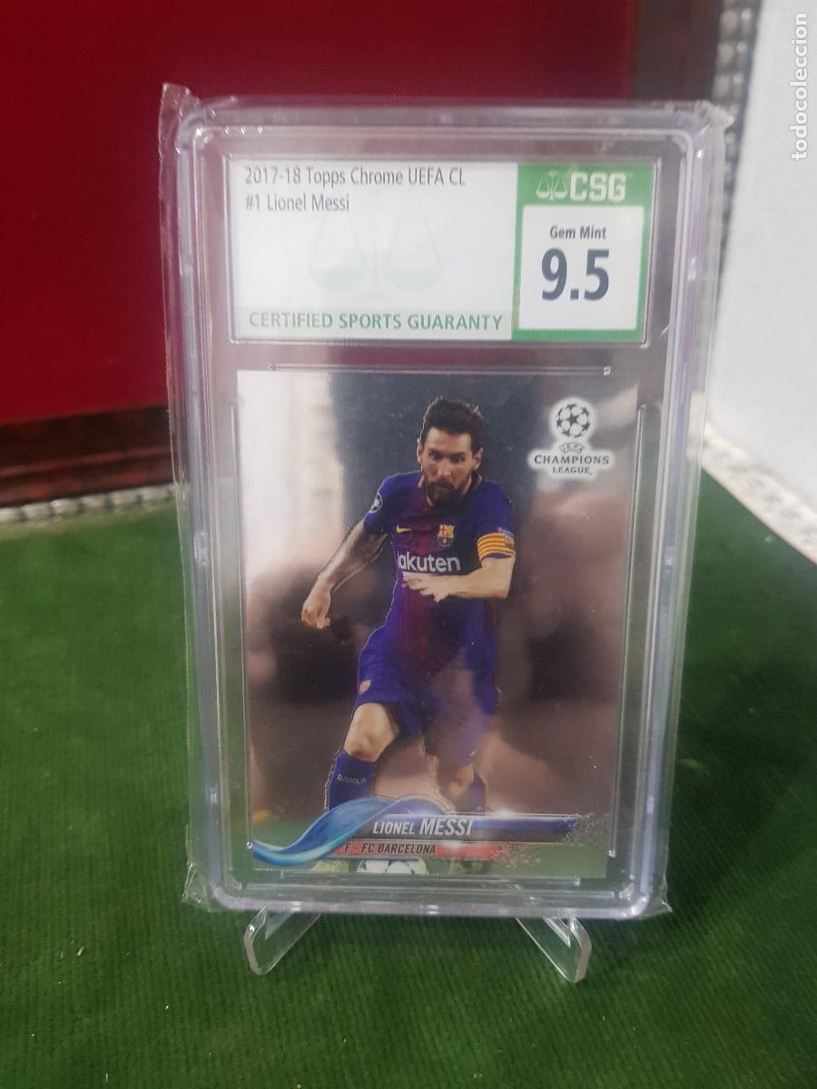 Cromos de F&uacute;tbol: LIONEL ANDRES MESSI CUCCITTINI-GRADEADO