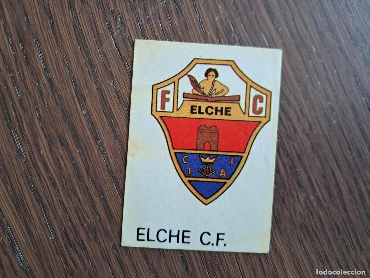Cromos de F&uacute;tbol: CROMO DE F&Uacute;TBOL ESCUDO DEL ELCHE C.F., SIN PEGAR N&ordm; 125 LIGA MAGA 1983-1984/83-84 DE MAGA