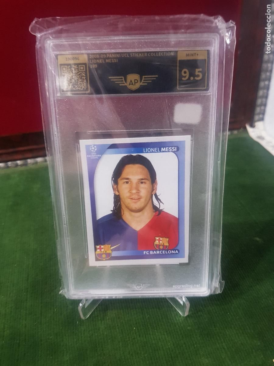 Cromos de F&uacute;tbol: LIONEL ANDRES MESSI CUCCITTINI-GRADEADO