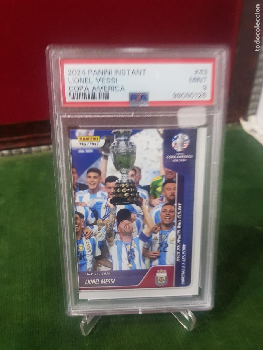 Cromos de F&uacute;tbol: LIONEL ANDRES MESSI CUCCITTINI-GRADEADO