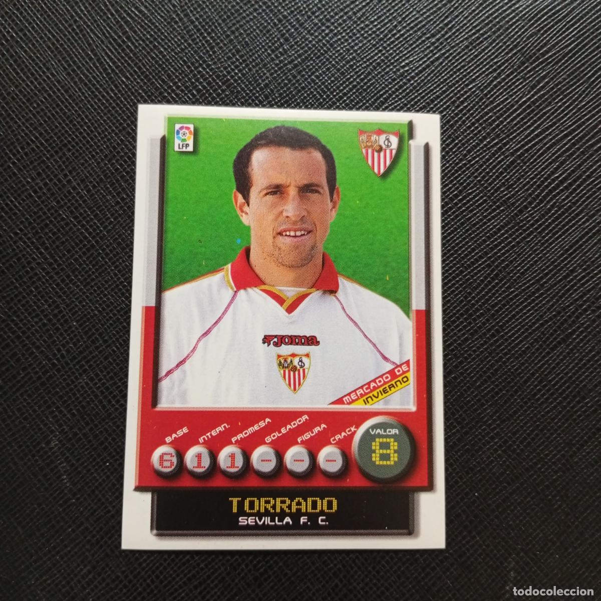 Cromos de F&uacute;tbol: 406 TORRADO SEVILLA PANINI 2001 2002 01 02 - SIN PEGAR - A208 PG199 MERCADO DE INVIERNO
