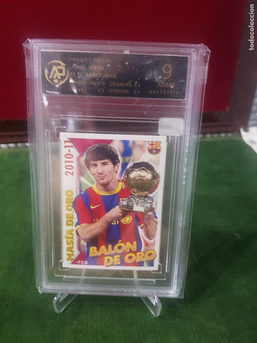 Cromos de F&uacute;tbol: LIONEL ANDRES MESSI CUCCITTINI-GRADEADO