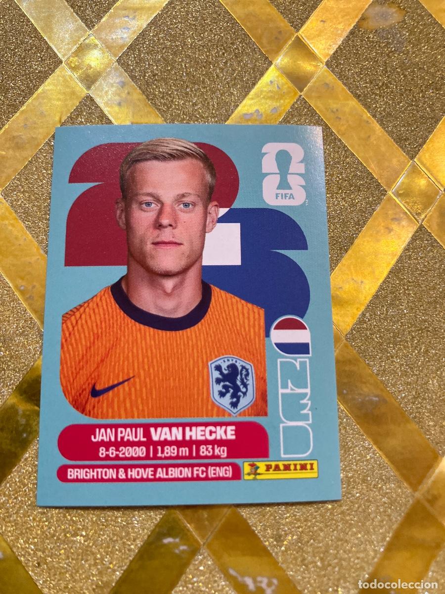Cromos de F&uacute;tbol: CROMO DE F&Uacute;TBOL NED 9 JAN PAUL VAN HECKE DE PAISES BAJOS MUNDIAL 2026 MEXICO-EEUU-CANADA PANINI !