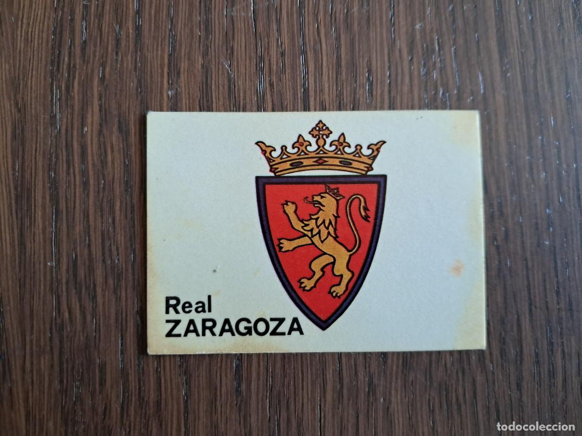 Cromos de F&uacute;tbol: CROMO DE F&Uacute;TBOL ESCUDO REAL ZARAGOZA, SIN PEGAR N&ordm; 66 LIGA MAGA 1983-1984/83-84 DE MAGA