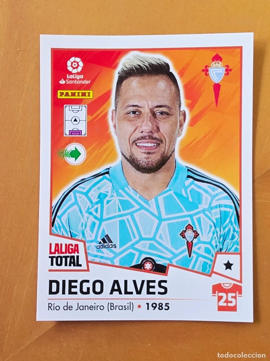 Figurine di Calcio: 137 Diego Alves, RC Celta de Vigo, Panini LaLiga Total 2022 2023 22 23, la liga