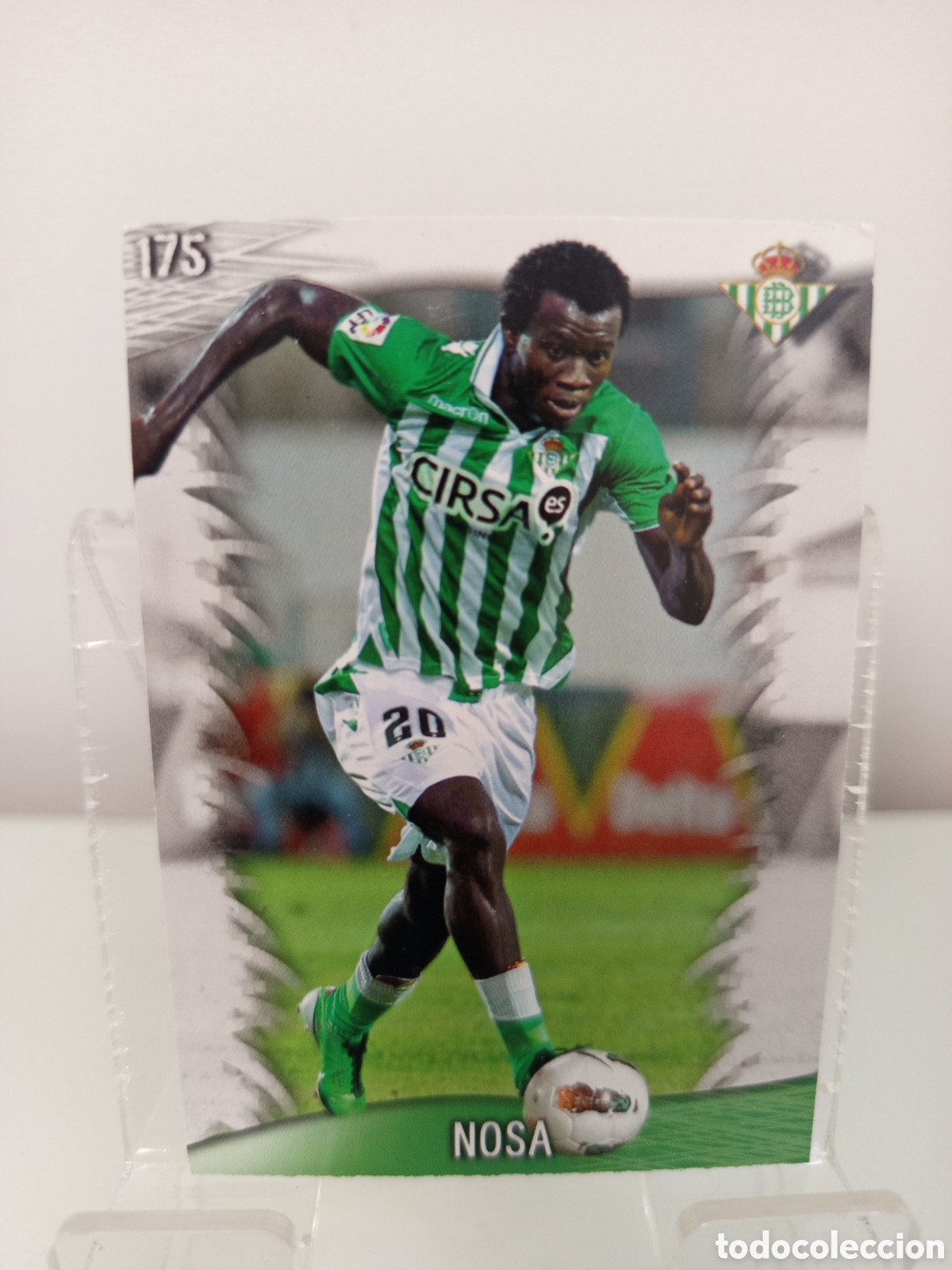 Cromos de F&uacute;tbol: ❇️ CROMO CARD ⚽ NOSA BETIS 175 FICHAS LIGA QUIZ GAME 2014 13 14 2013 2014 MUNDICROMO ❇️