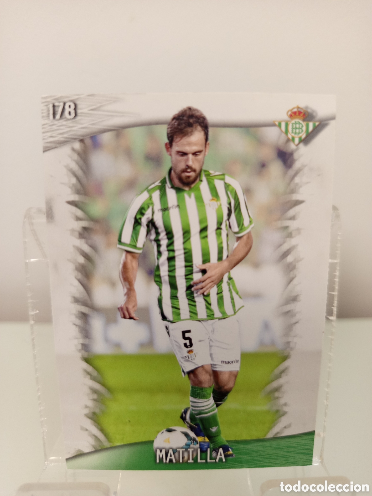 Cromos de F&uacute;tbol: ❇️ CROMO CARD ⚽ MATILLA BETIS 178 FICHAS LIGA QUIZ GAME 2014 13 14 2013 2014 MUNDICROMO ❇️