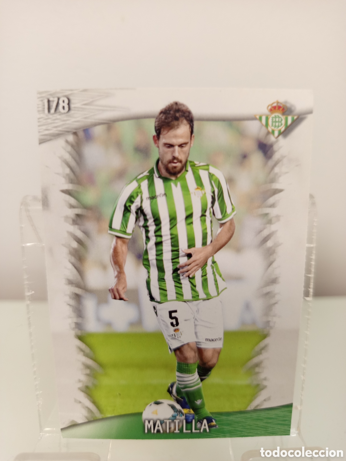 Cromos de F&uacute;tbol: ❇️ CROMO CARD ⚽ MATILLA BETIS 178 FICHAS LIGA QUIZ GAME 2014 13 14 2013 2014 MUNDICROMO ❇️